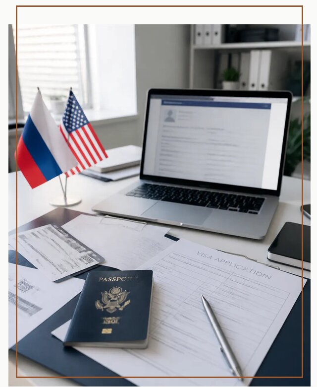 Оформление визы в США для туристов и бизнеса в Павловском Посаде