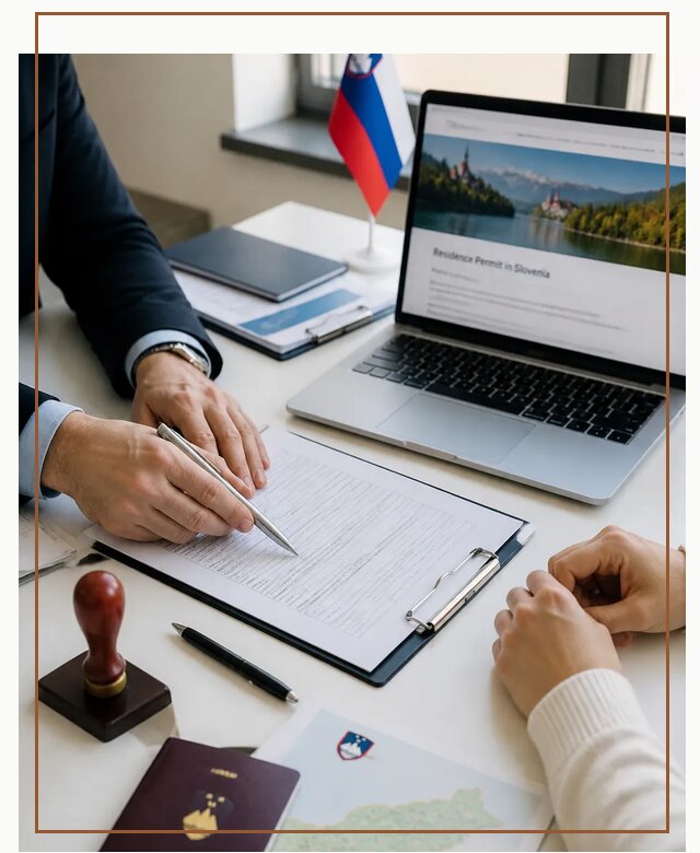 Оформление вида на жительство в Словении под ключ в Павловском Посаде
