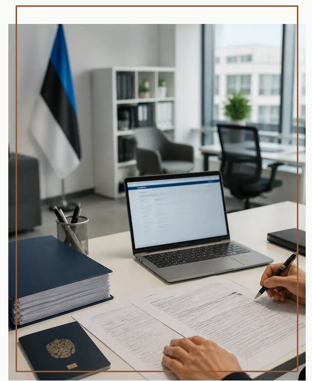 Оформление ВНЖ в Эстонии для переезда и легального проживания в Павловском Посаде