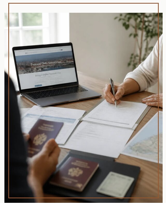 Оформление Digital Nomad и ВНЖ Португалии в Павловском Посаде